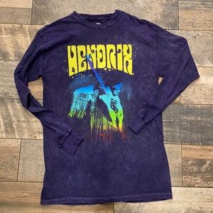Authentic Hendrix long sleeve tee shirt.